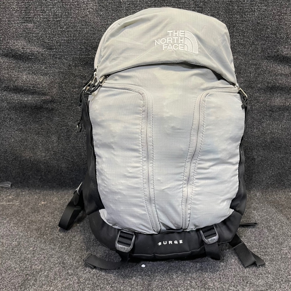 The North Face NF0A52SG Grey Surge 31L Commuter Backpack Laptop Bag Daypack
